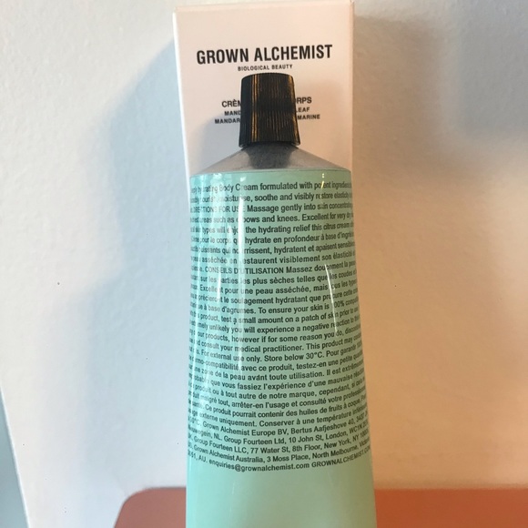 Grown Alchemist Mandarin, Rosemary Leaf Body Cream- new, sealed, full size. - Picture 2 of 5